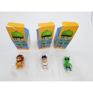 Stumble Guys Collectable Mini Surprise Blind Box Mystery Toy - Lot of 3 Open Box